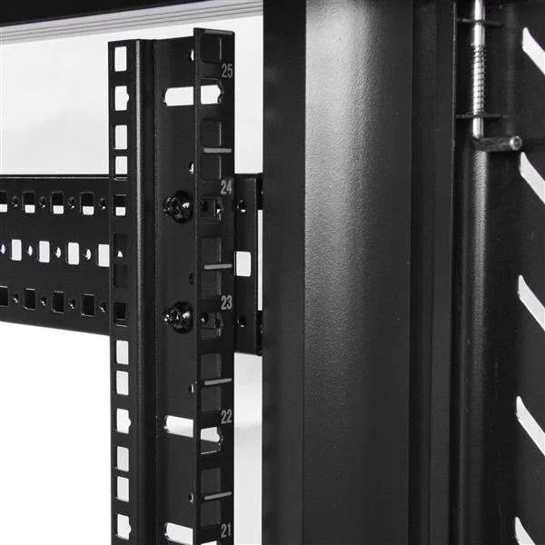 Startech Armario Rack Desarmable 25U con Ruedas Negro