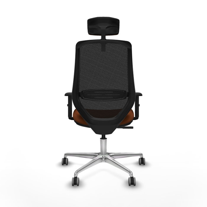 PIQUERAS Y CRESPO Silla de oficina Mardos con mecanismo Sincro, Marrón y Negro PIQUERAS Y CRESPO Silla de oficina Mardos con mecanismo Sincro, Marrón y Negro