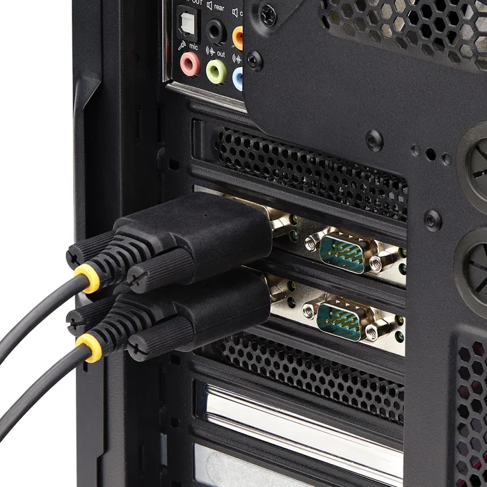StarTech.com PS74ADF-SERIAL-CARD Tarjeta PCIe x1 de 4 Puertos DB9 Serie RS-232/422/485 UART 16C1050 ESD Nivel 4 con Bracket y Soporte para Factor de Forma Bajo StarTech.com PS74ADF-SERIAL-CARD Tarjeta PCIe x1 de 4 Puertos DB9 Serie RS-232/422/485 UART 16C1050 ESD Nivel 4 con Bracket y Soporte para Factor de Forma Bajo
