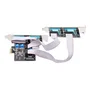 StarTech.com PS74ADF-SERIAL-CARD Tarjeta PCIe x1 de 4 Puertos DB9 Serie RS-232/422/485 UART 16C1050 ESD Nivel 4 con Bracket y Soporte para Factor de Forma Bajo