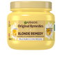 Garnier Original Remedies Mascarilla Rellenadora Agua de Arroz - Para Cabello Largo y Apagado - 340 ml - Tratamiento 1 Minuto Sin Siliconas Vegano