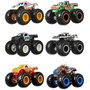 Mattel Hot Wheels Monster Trucks Pack 2 Coche de Demolición Escala 1:64 Modelos Surtidos