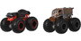 Mattel Hot Wheels Monster Trucks Coche de Demolición Pack 2 Coches Escala 1:64 Modelos Surtidos