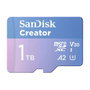 SanDisk Creator 1 TB MicroSDXC UHS-I Clase 10 Azul