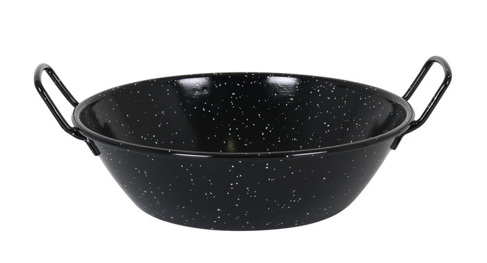 La Estrella Paellera Honda Bordonada 28 cm, 4.3L (8 Unidades)