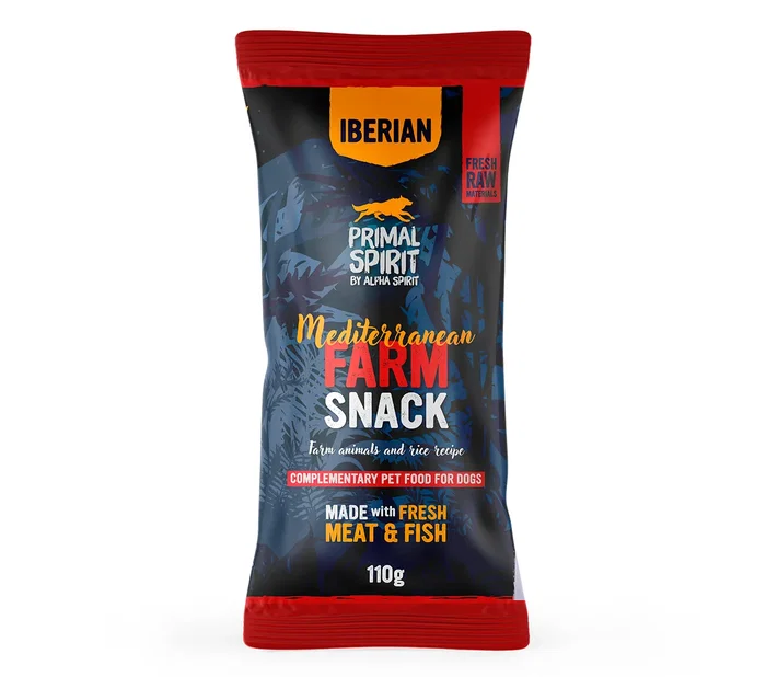 Alpha Spirit Primal Snacks Mediterranean Farm 50x110 gr Alpha Spirit Primal Snacks Mediterranean Farm 50x110 gr