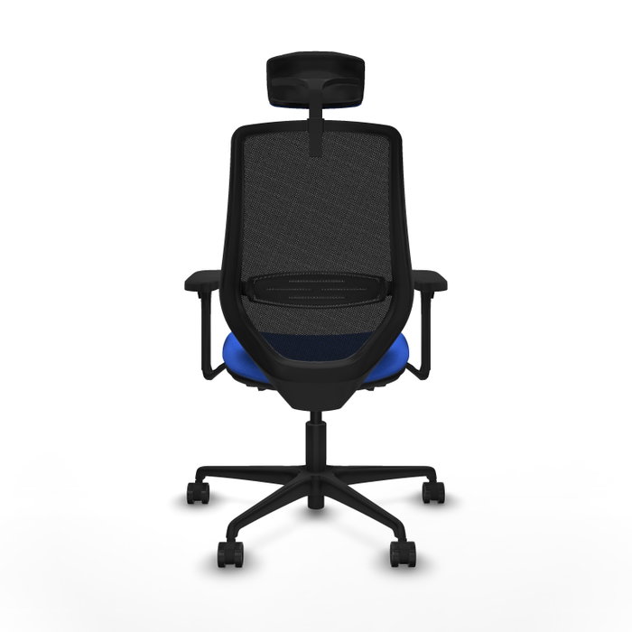 PIQUERAS Y CRESPO Silla de oficina Mardos con mecanismo Sincro/Traslack, Azul/Negro PIQUERAS Y CRESPO Silla de oficina Mardos con mecanismo Sincro/Traslack, Azul/Negro
