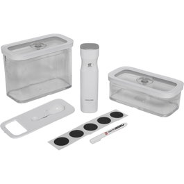 Zwilling Fresh & Save CUBE Vacuum Set 5-Piece Transparent-White