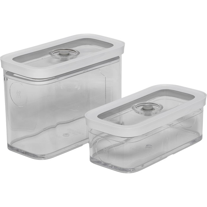 Zwilling Fresh & Save CUBE Vacuum Set 5-Piece Transparent-White Zwilling Fresh & Save CUBE Vacuum Set 5-Piece Transparent-White