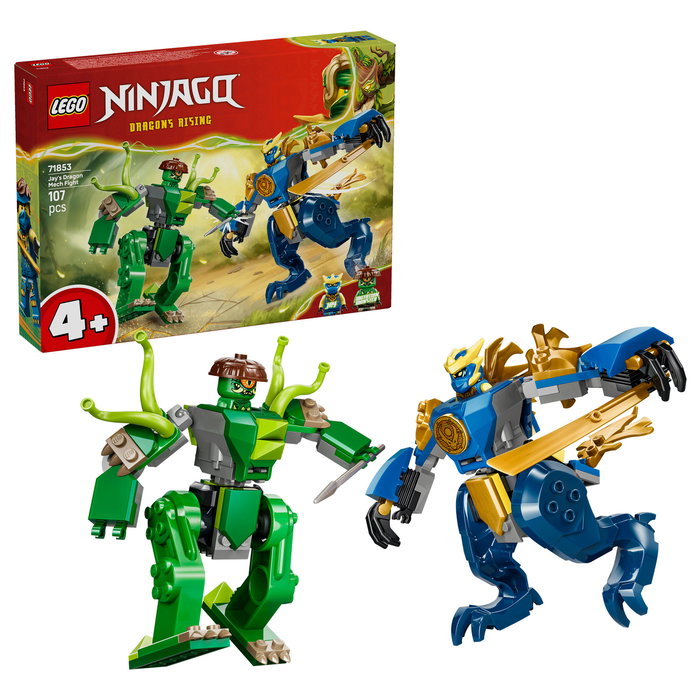 Lego Ninjago Combate del Meca-Dragón de Jay 71853
