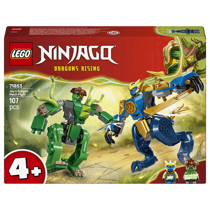 Lego Ninjago Combate del Meca-Dragón de Jay 71853