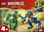 Lego Ninjago 71853 Set de Construcción Batalla del Robot Dragón de Jay, para Niños Mayores de 4 Años, Kit de Juego