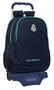 Safta Mochila 665+carro 905 Real Madrid 2ª Equipación 25/26 32x44x16cm
