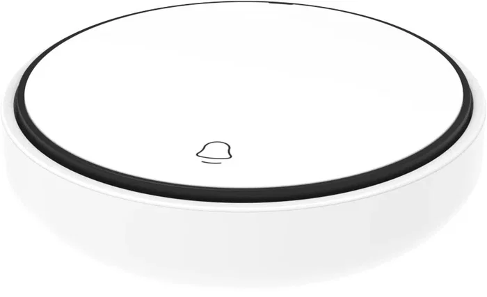 Fanvil KT20 Detector de proximidad o botón inalámbrico para videoportero, 25 m alcance, IP65, Blanco, material ABS