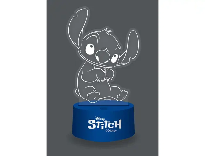 Wondee Lámpara 3D LED RGB de Lilo & Stitch con Control Remoto - Luz Decorativa para Dormitorio, Gaming y Oficina, Efectos de Color, Alimentación USB/Baterías Wondee Lámpara 3D LED RGB de Lilo & Stitch con Control Remoto - Luz Decorativa para Dormitorio, Gaming y Oficina, Efectos de Color, Alimentación USB/Baterías