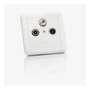 Fuba GAD 300 Toma de corriente SAT + TV + Radio