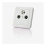 Fuba GAD 300 Toma de corriente SAT + TV + Radio