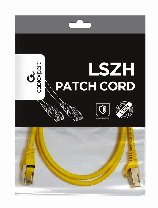 GEMBIRD Cable de red Cat6 S/FTP Amarillo 1m