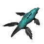 Mattel Jurassic World Gigantic Tracker Liopleurodon Figura de Acción con Aletas Mordedoras y Púas Evolutivas
