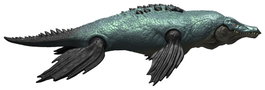 Mattel Jurassic World Gigantic Thrashers Liopleurodon Figura de Acción 30 cm