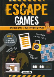 SUSAETA EDICIONES, Escape Games. ¡Resuelve los misterios! Nivel 1