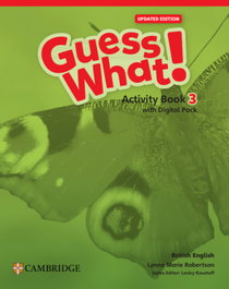 CAMBRIDGE, Guess What! British English Updated Level 3 Activity Book with Digital Pack