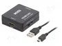GEMBIRD Convertidor Full HD 1080p de HDMI a RCA