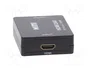 GEMBIRD Convertidor Full HD 1080p de HDMI a RCA