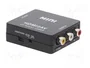GEMBIRD Convertidor Full HD 1080p de HDMI a RCA