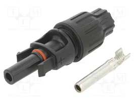 MOREK Conector solar hembra recto IP68 1,5kV