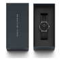 Daniel Wellington Petite Ashfield DW00600202 con correa negra