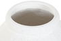 DKD Home Decor Macetero Moderno Blanco Roto Magnesia 43 x 43 x 80 cm