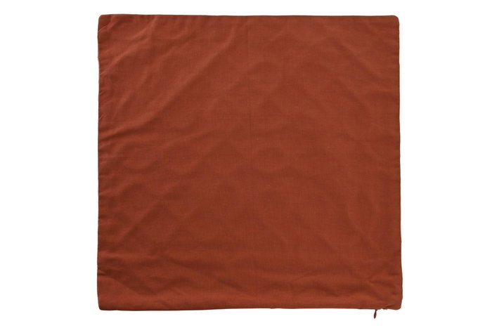 DKD Home Decor Funda Cojín Algodón 50x50x1 cm Terracota (Pack de 2) DKD Home Decor Funda Cojín Algodón 50x50x1 cm Terracota (Pack de 2)