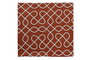 DKD Home Decor Funda Cojín Algodón 50x50x1 cm Terracota (Pack de 2)