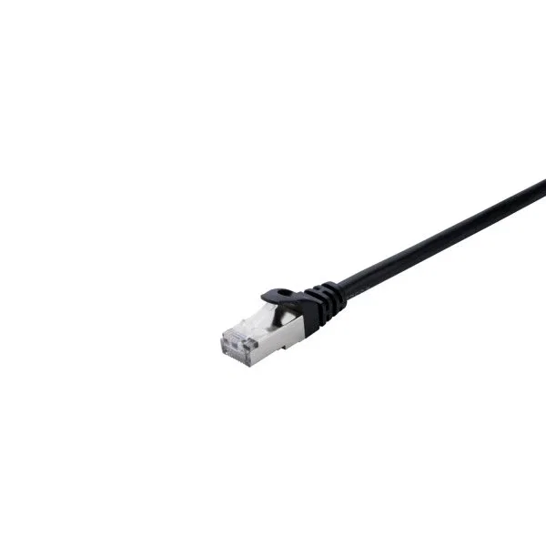 V7 Cable de Red Ethernet V7CAT7FSTP-50C-BLK Cat7 S/FTP (S-STP) Blindado, Negro, 0.5 m / 1.6 ft