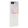 Samsung EF-EF776CWEGWW Funda de Silicona con Anillo Magnético para Galaxy Z Flip8, Blanco