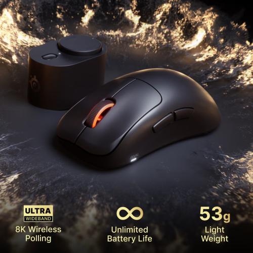 SteelSeries Rival Pro WL Negro