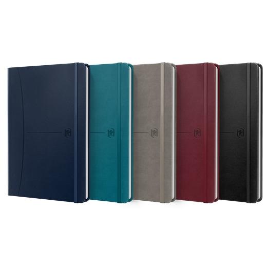 Oxford Cuaderno Cosido Signature A5 Liso 80H Cierre C-Goma Tapa Extradura Surtido Clásico (Set de 5) (Set de 5) Oxford Cuaderno Cosido Signature A5 Liso 80H Cierre C-Goma Tapa Extradura Surtido Clásico (Set de 5) (Set de 5)
