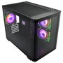 FSP S380-BA Carcasa Mini Torre mITX/mATX Negro ARGB Vidrio Templado