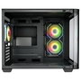FSP S380-BA Carcasa Mini Torre mITX/mATX Negro ARGB Vidrio Templado