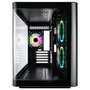 FSP S380-BA Carcasa Mini Torre mITX/mATX Negro ARGB Vidrio Templado