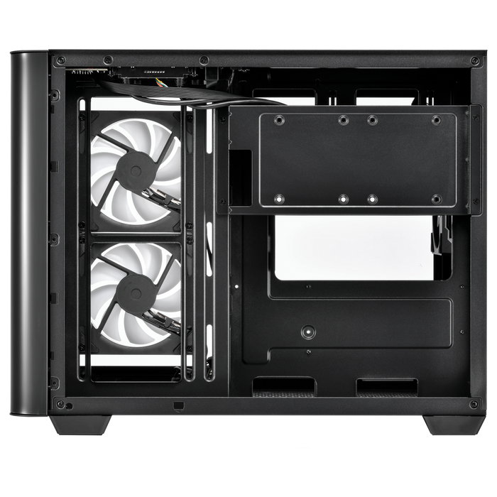 FSP S380-BA Carcasa Mini Torre mITX/mATX Negro ARGB Vidrio Templado