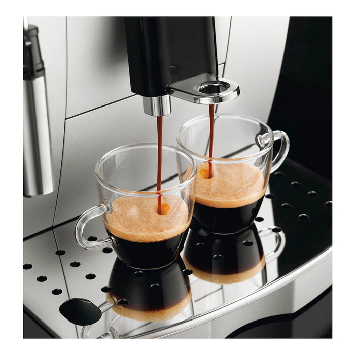 De'Longhi Máquina de Café Automática Magnifica S ECAM22.110.SB Plateada - Cafetera Espresso