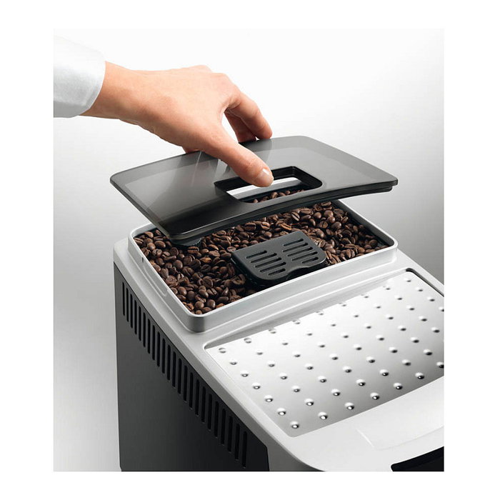 De'Longhi Máquina de Café Automática Magnifica S ECAM22.110.SB Plateada - Cafetera Espresso