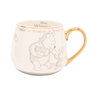 WIDDOP & CO Taza Winnie the Pooh Disney Porcelana China Ilustraciones Elegantes Dorados