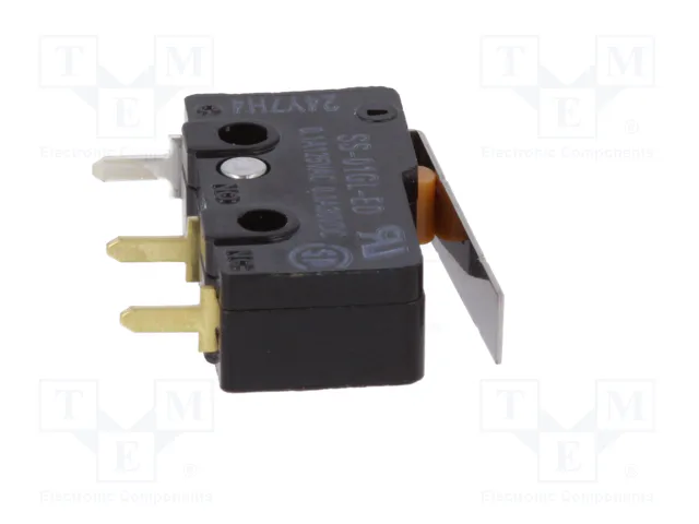 Aratas (Formerly Omron Components) Microconmutador SNAP ACTION SS-01GL-ED SPDT con palanca