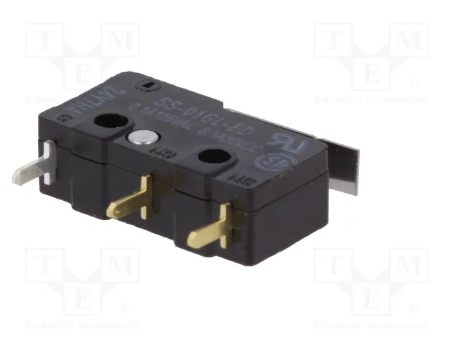 Aratas (Formerly Omron Components) Microconmutador SNAP ACTION SS-01GL-ED SPDT con palanca