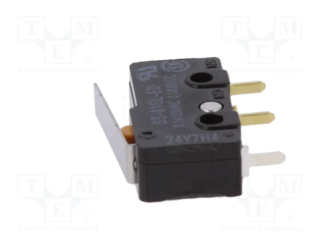 Aratas (Formerly Omron Components) Microconmutador SNAP ACTION SS-01GL-ED SPDT con palanca