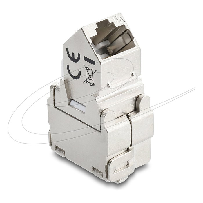DeLOCK 90938 Módulo Keystone RJ45 a LSA Cat.6A Blanco