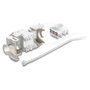 DeLOCK 90938 Módulo Keystone RJ45 a LSA Cat.6A Blanco